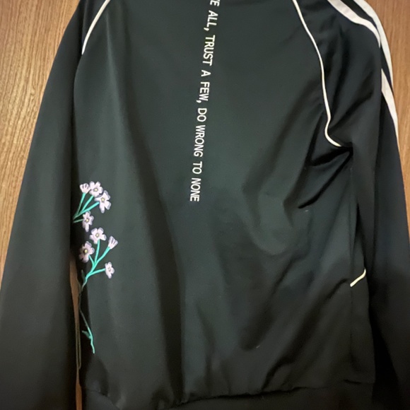 Adidas custom track jacket - Picture 2 of 3